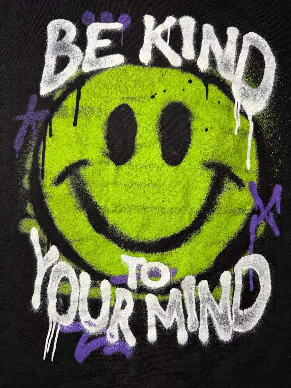 Large Be Kind To Your Mind Graffiti Art DOM Brand Shirt